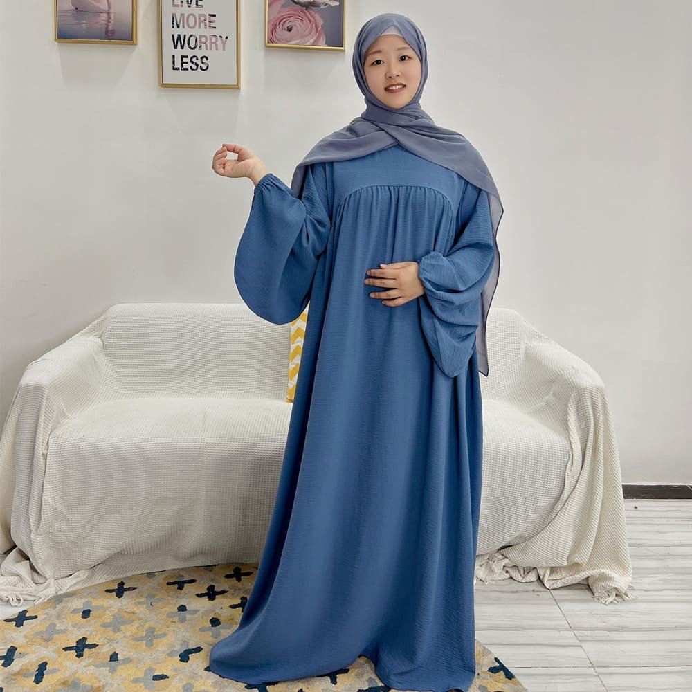 Rania Pocketed Belted Abaya
