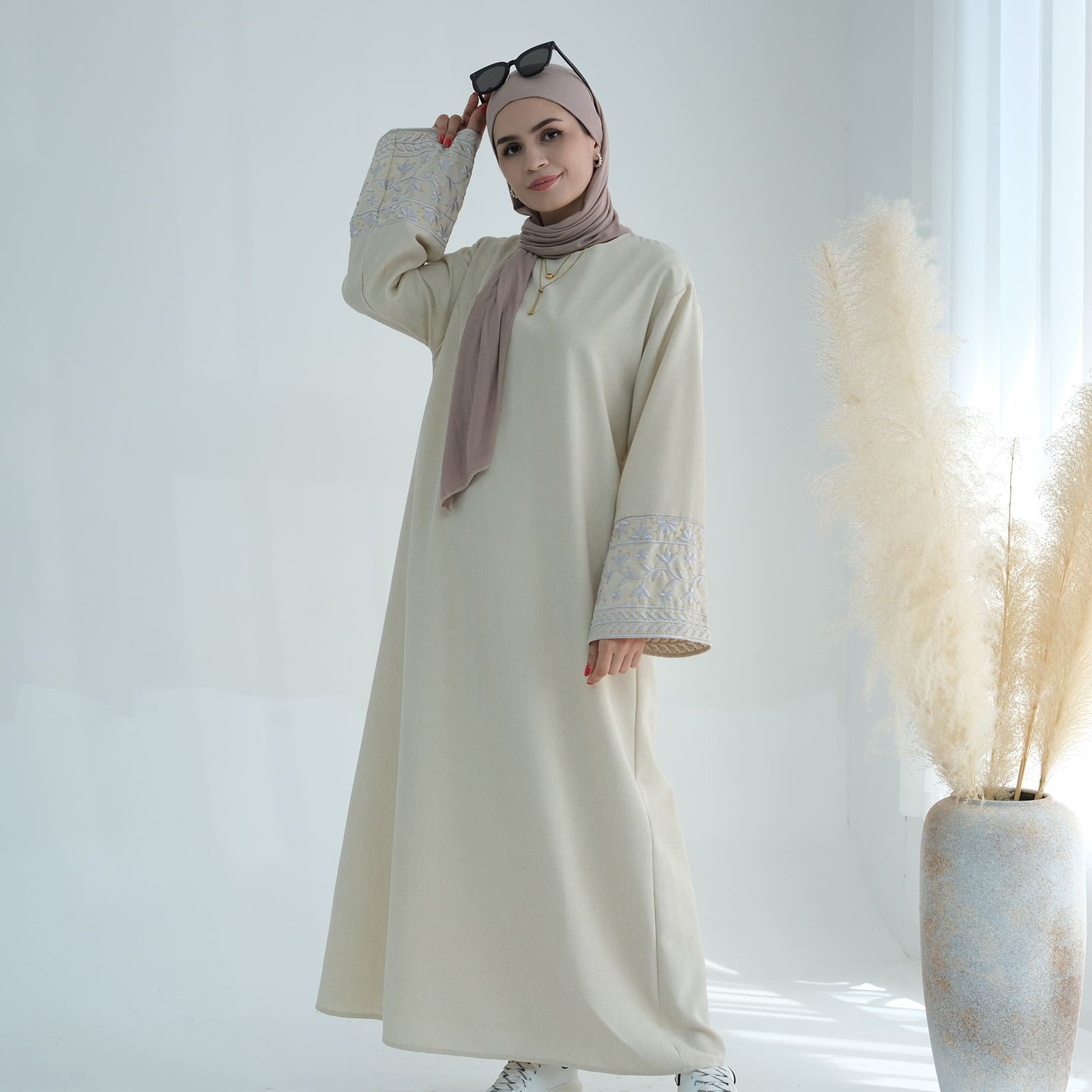 Embroidery Abaya