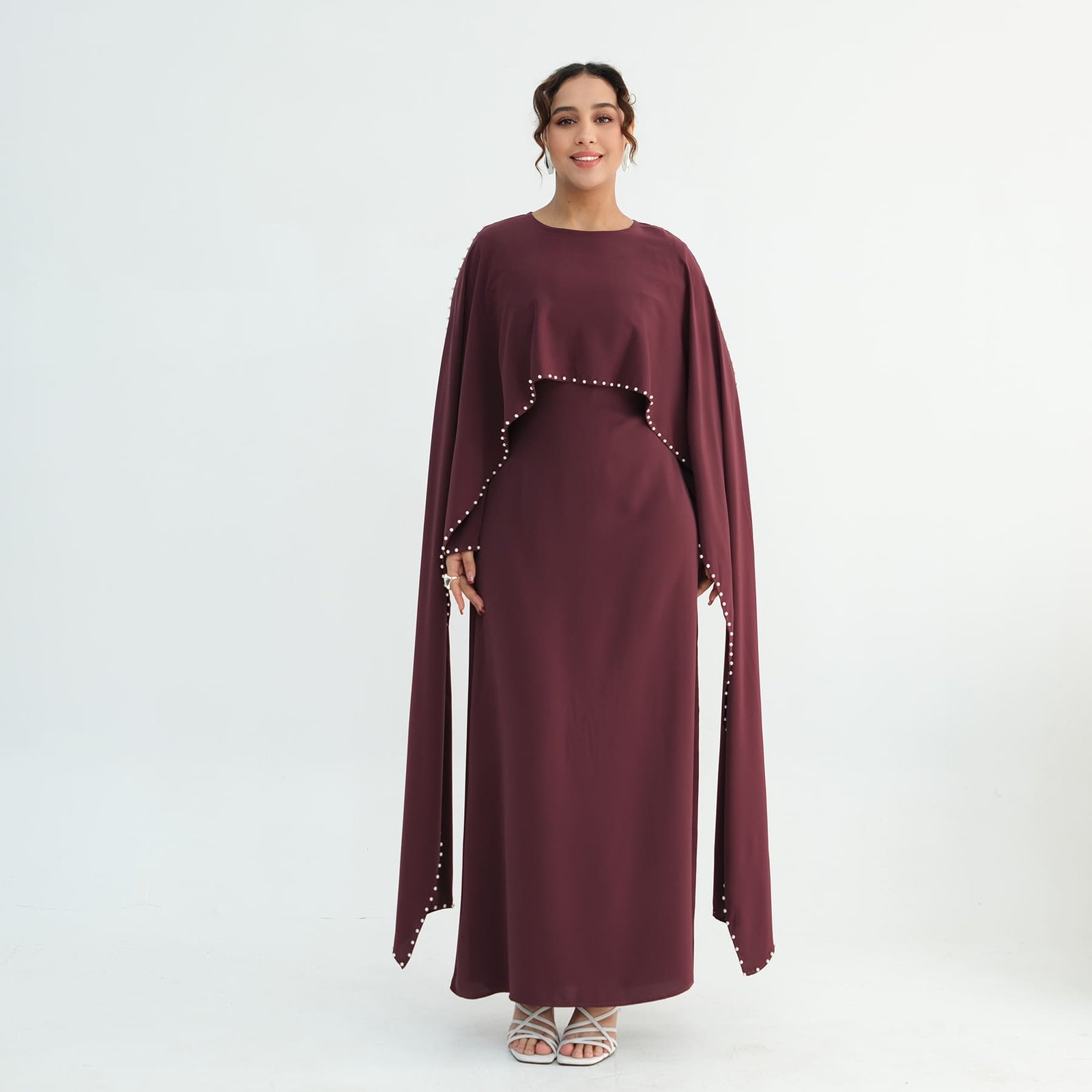 PEARL CAPE ABAYA